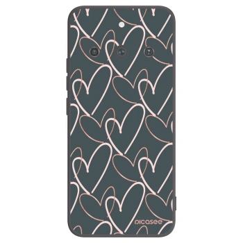 Picasee husă neagră din silicon pentru Realme 11 Pro+ - Lots of love