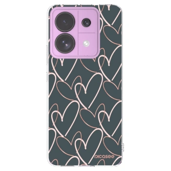 Picasee husă transparentă din silicon pentru Xiaomi Redmi Note 13 Pro 5G - Lots of love