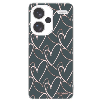 Picasee husă transparentă din silicon pentru Xiaomi Redmi Note 13 Pro+ 5G - Lots of love