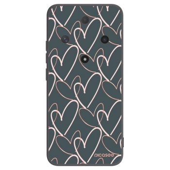 Picasee husă neagră din silicon pentru Honor Magic6 Lite 5G - Lots of love