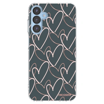 Picasee husă transparentă din silicon pentru Samsung Galaxy A15 A156B 5G - Lots of love