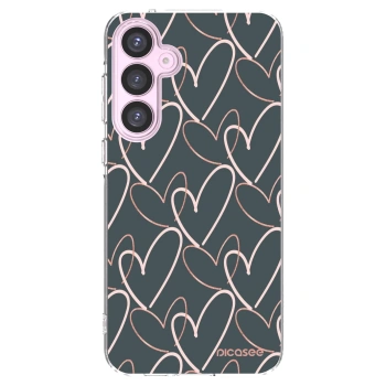 Picasee husă transparentă din silicon pentru Samsung Galaxy A55 5G A556B - Lots of love