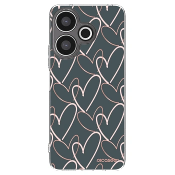 Picasee husă transparentă din silicon pentru Xiaomi Redmi 13 4G - Lots of love