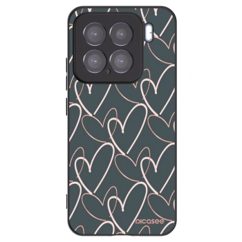 Picasee husă neagră din silicon pentru Xiaomi 15 - Lots of love