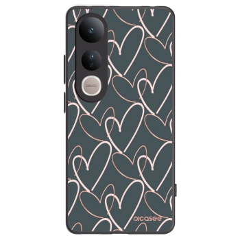 Picasee husă neagră din silicon pentru Vivo V50 Lite 5G - Lots of love