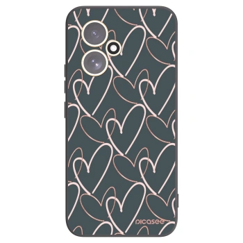 Picasee husă neagră din silicon pentru Honor 400 5G - Lots of love