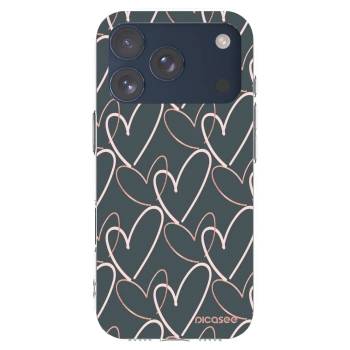 Picasee husă transparentă din silicon pentru Apple iPhone 17 Pro - Lots of love