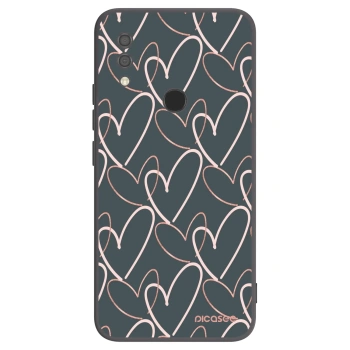 Picasee husă neagră din silicon pentru Xiaomi Redmi 7 - Lots of love