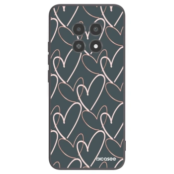Picasee husă neagră din silicon pentru Realme 12X - Lots of love