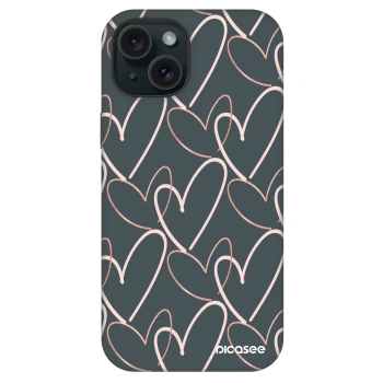Picasee Fashion Case MagSafe pentru Apple iPhone 15 - Lots of love