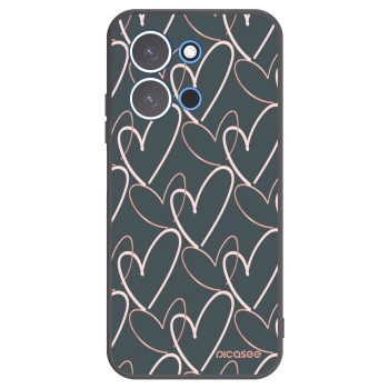 Picasee husă neagră din silicon pentru Xiaomi Redmi 15C 4G - Lots of love