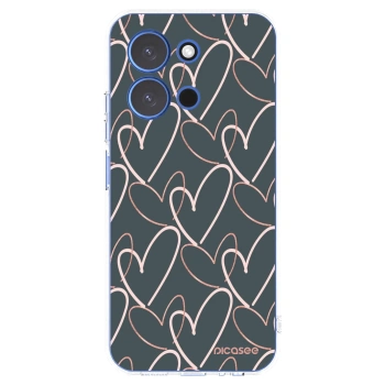 Picasee husă transparentă din silicon pentru Xiaomi Redmi 15C 4G - Lots of love