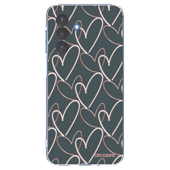 Picasee husă transparentă din silicon pentru Samsung Galaxy A17 5G - Lots of love