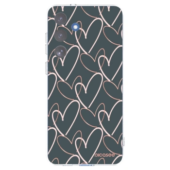 Picasee husă transparentă din silicon pentru Samsung Galaxy S25 FE 5G - Lots of love