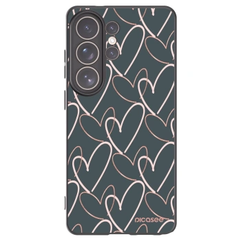 Picasee husă neagră din silicon pentru Samsung Galaxy S26 Ultra - Lots of love