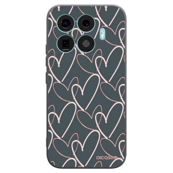 Picasee husă neagră din silicon pentru Xiaomi 17T - Lots of love