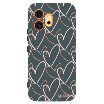 Picasee husă neagră din silicon pentru Honor 600 - Lots of love