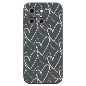 Picasee husă neagră din silicon pentru Motorola Moto G77 - Lots of love