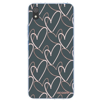 Picasee husă transparentă din silicon pentru Xiaomi Redmi 7A - Lots of love