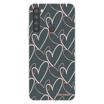 Picasee husă transparentă din silicon pentru Xiaomi Redmi Note 8 - Lots of love