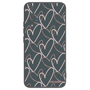 Picasee husă neagră din silicon pentru Huawei Nova 5T - Lots of love
