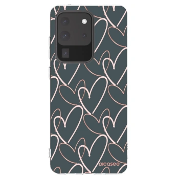 Picasee husă transparentă din silicon pentru Samsung Galaxy S20 Ultra 5G G988F - Lots of love