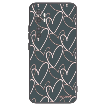 Picasee husă neagră din silicon pentru Xiaomi Mi Note 10 Lite - Lots of love