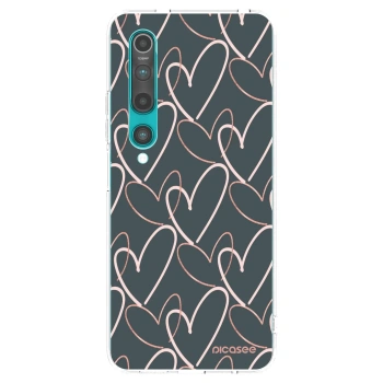 Picasee husă transparentă din silicon pentru Xiaomi Mi 10 - Lots of love