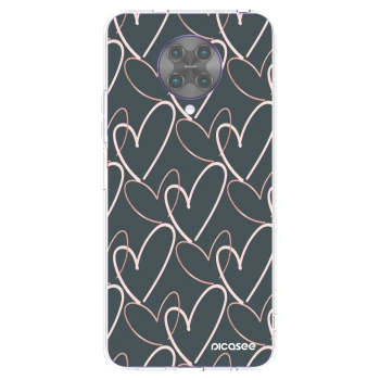 Picasee husă transparentă din silicon pentru Xiaomi Poco F2 Pro - Lots of love