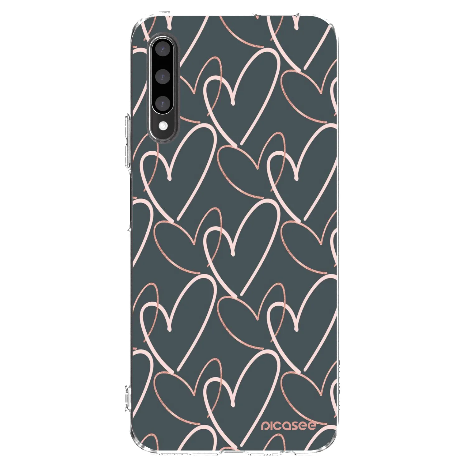 Picasee husă transparentă din silicon pentru Honor 9X Pro - Lots of love