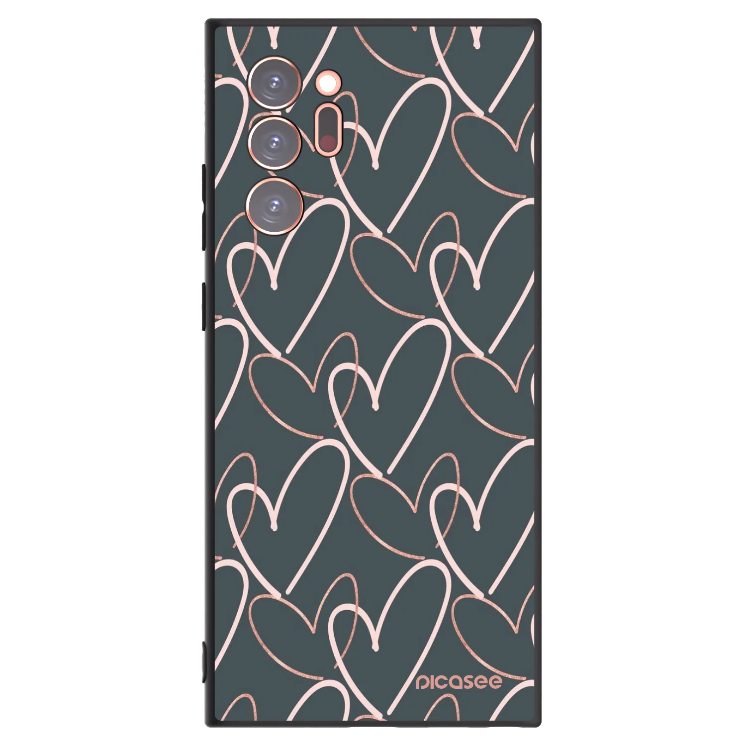 Picasee husă neagră din silicon pentru Samsung Galaxy Note 20 Ultra - Lots of love
