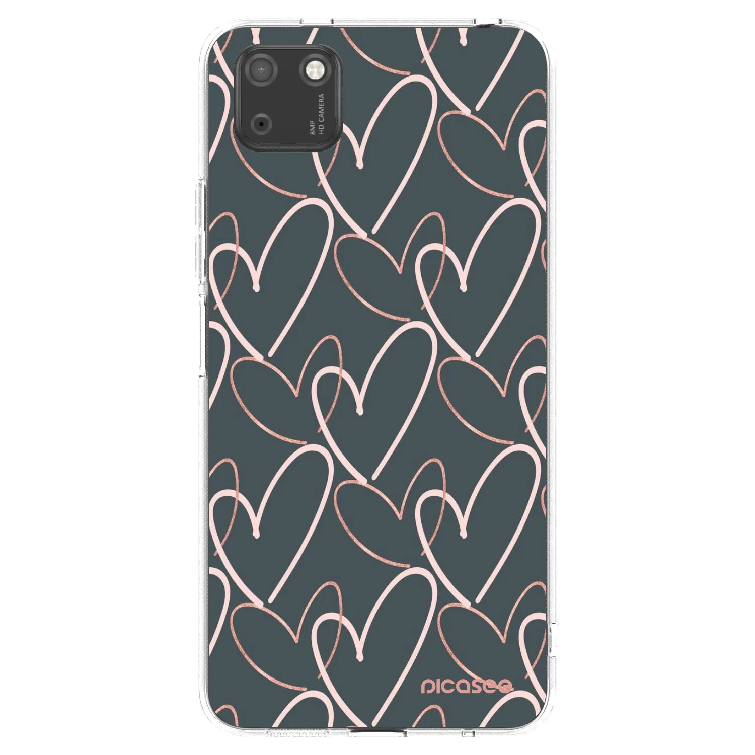 Picasee husă transparentă din silicon pentru Huawei Y5P - Lots of love
