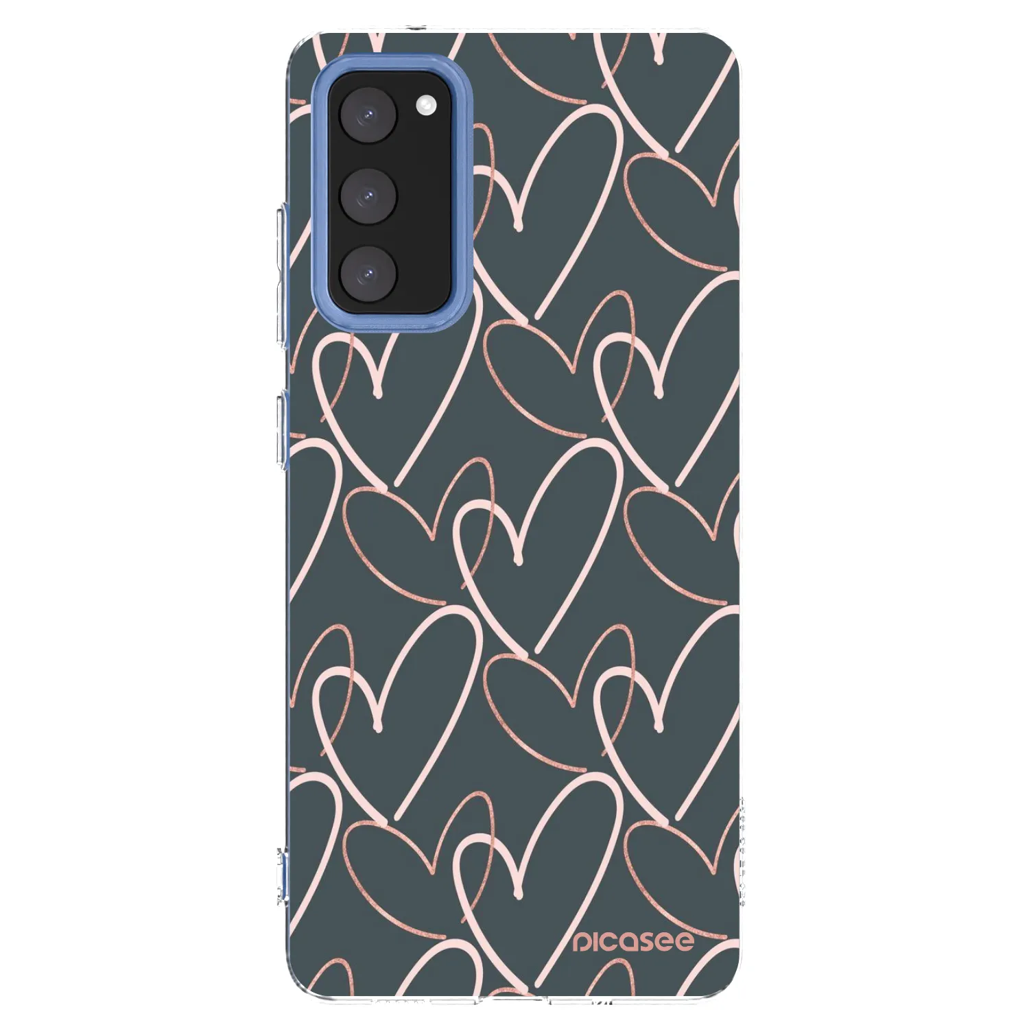 Picasee husă transparentă din silicon pentru Samsung Galaxy S20 FE - Lots of love