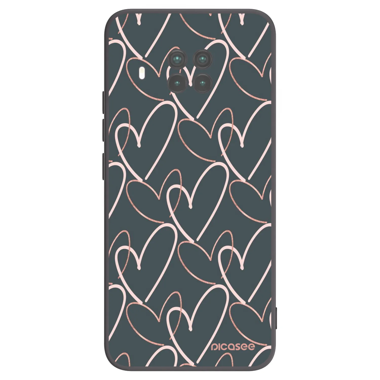 Picasee husă neagră din silicon pentru Xiaomi Mi 10T Lite - Lots of love