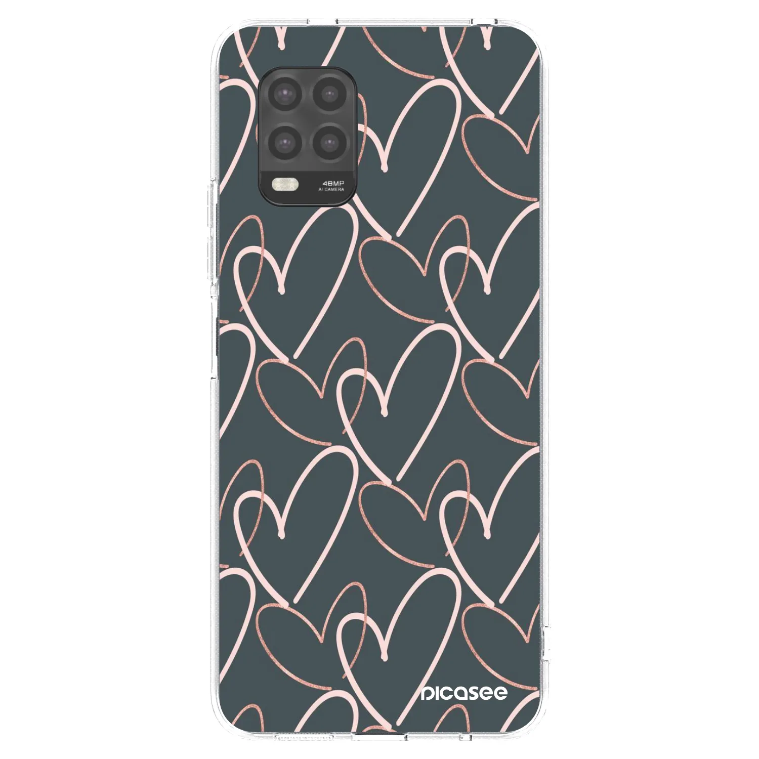 Picasee husă transparentă din silicon pentru Xiaomi Mi 10 Lite - Lots of love