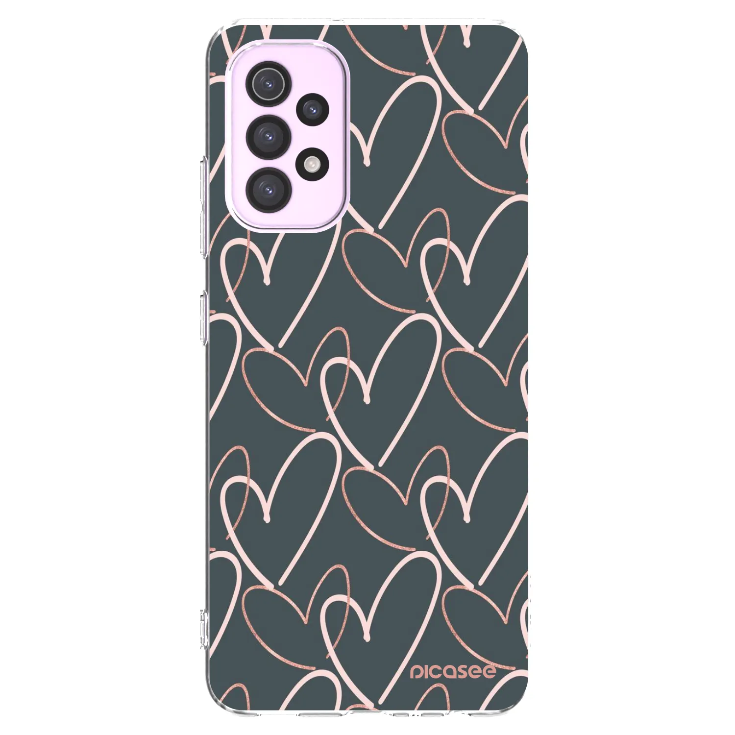 Picasee husă transparentă din silicon pentru Samsung Galaxy A32 5G A326B - Lots of love