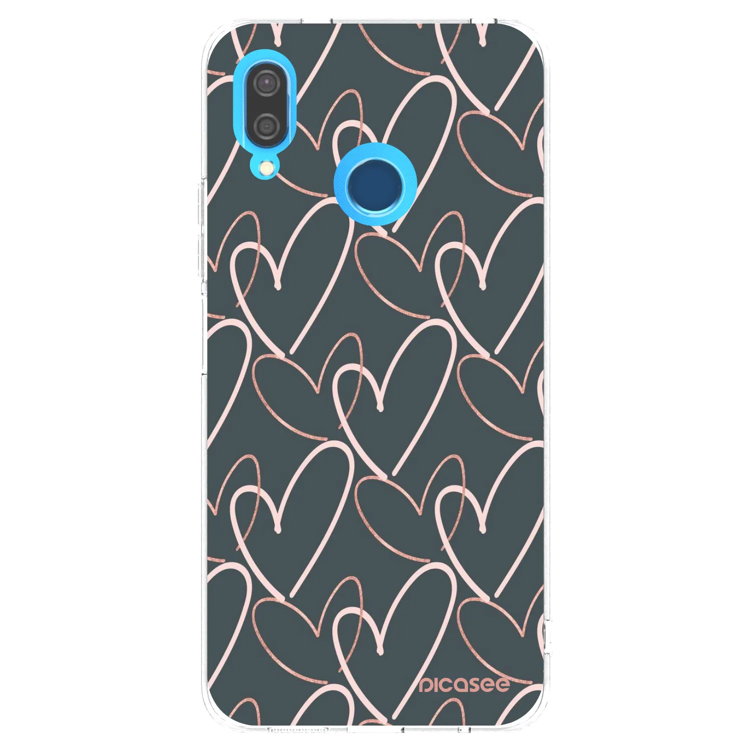 Picasee husă transparentă din silicon pentru Huawei P20 Lite - Lots of love