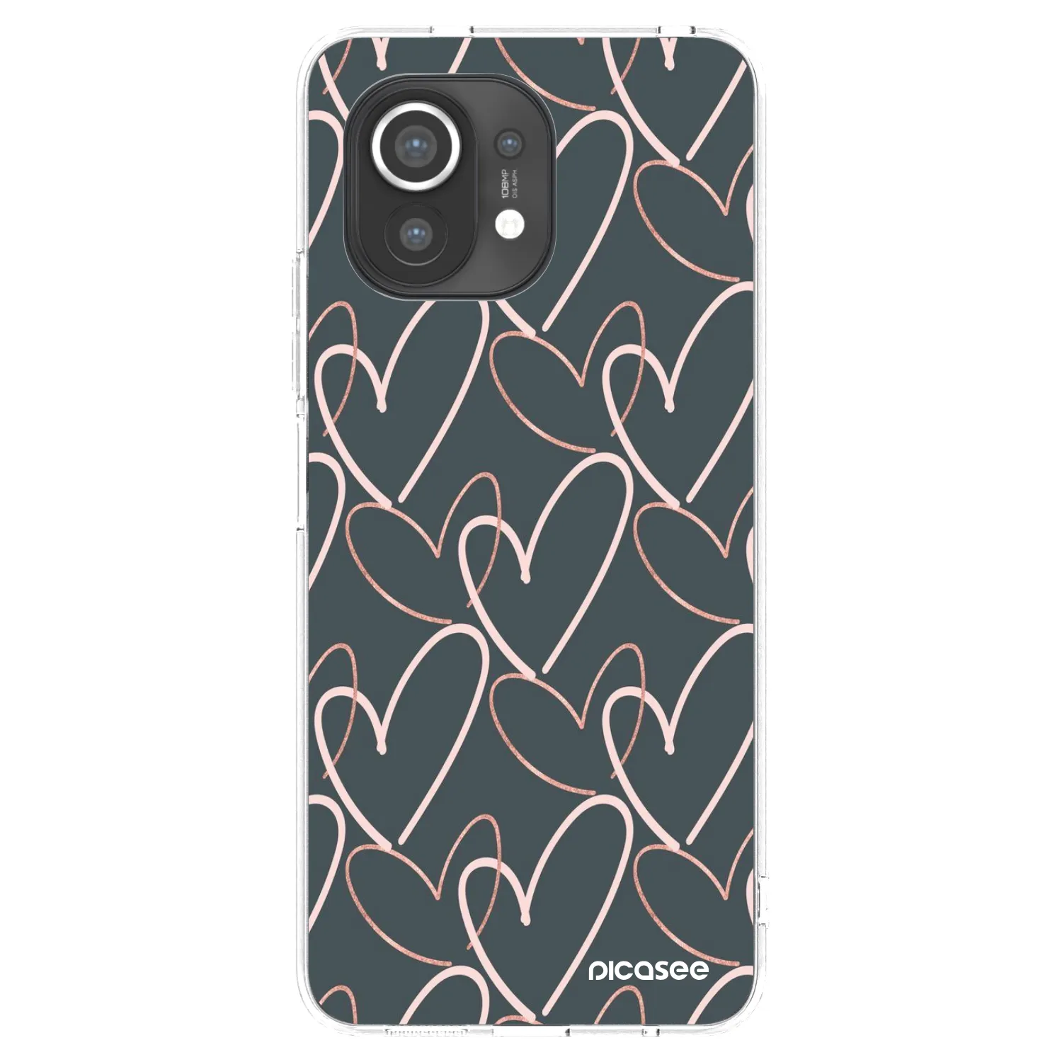 Picasee husă transparentă din silicon pentru Xiaomi Mi 11 - Lots of love