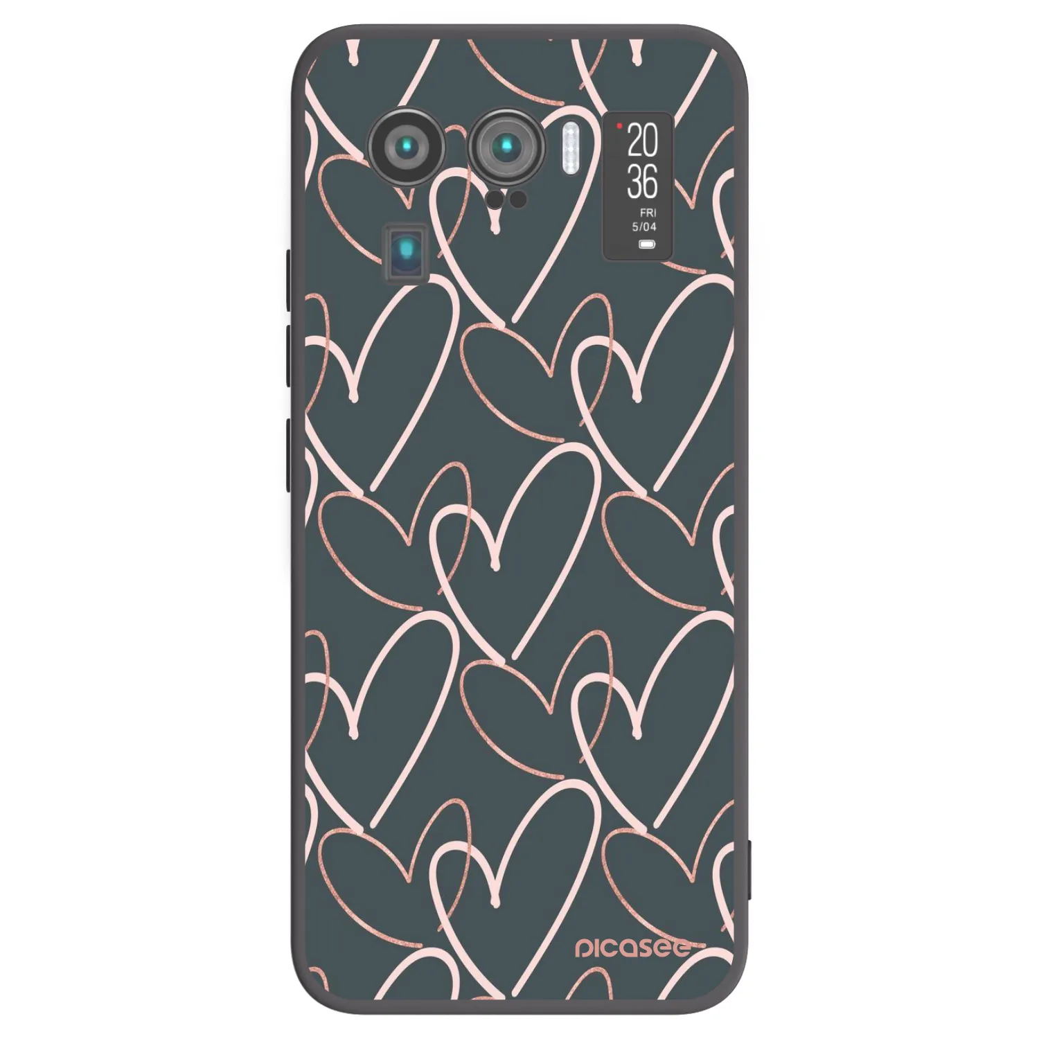 Picasee husă neagră din silicon pentru Xiaomi Mi 11 Ultra - Lots of love