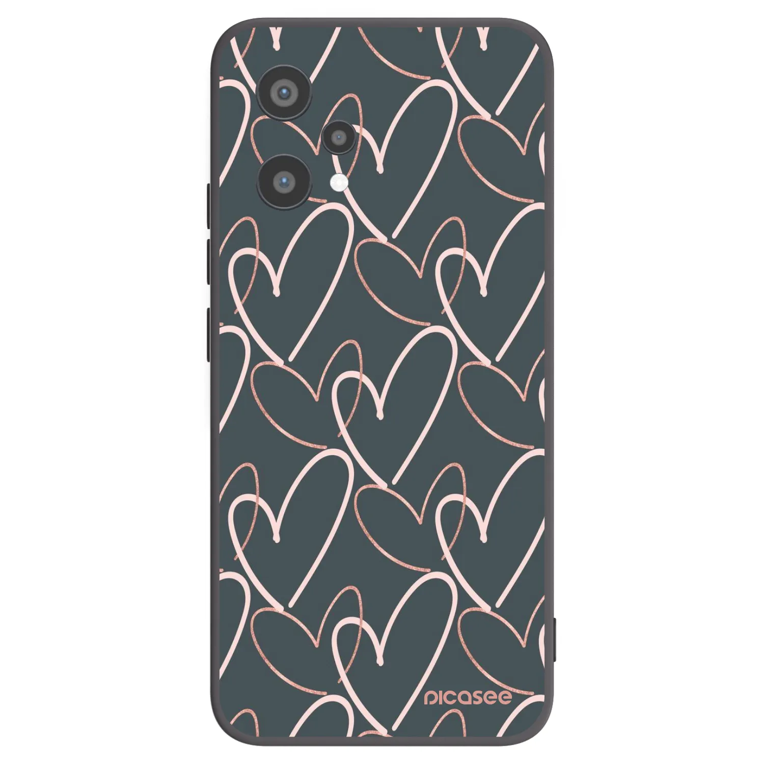 Picasee husă neagră din silicon pentru Realme 9 Pro 5G - Lots of love