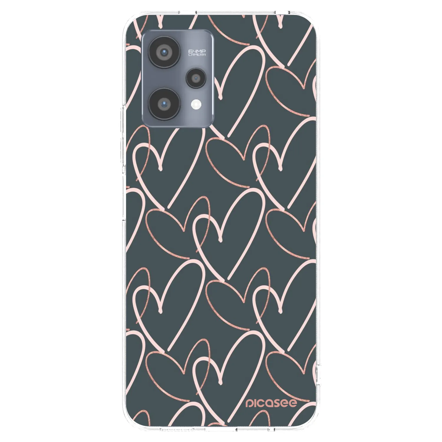 Picasee husă transparentă din silicon pentru Realme 9 Pro 5G - Lots of love