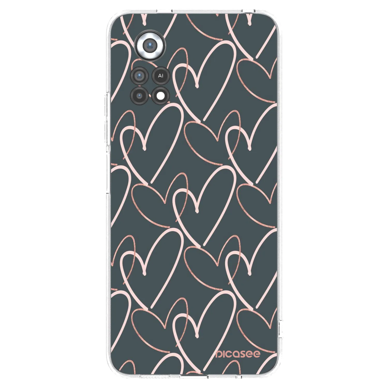 Picasee husă transparentă din silicon pentru Xiaomi Poco X4 Pro 5G - Lots of love