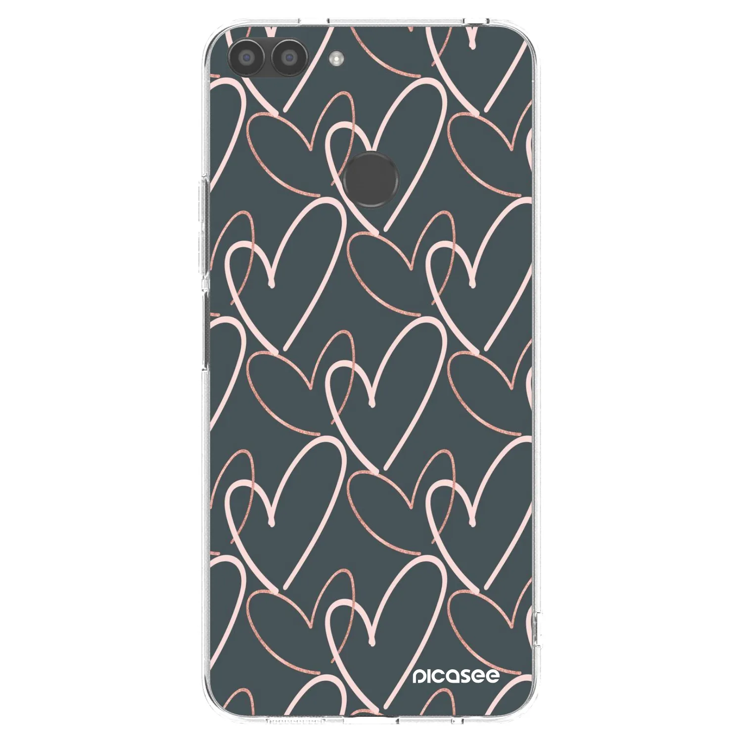 Picasee husă transparentă din silicon pentru Huawei P Smart - Lots of love