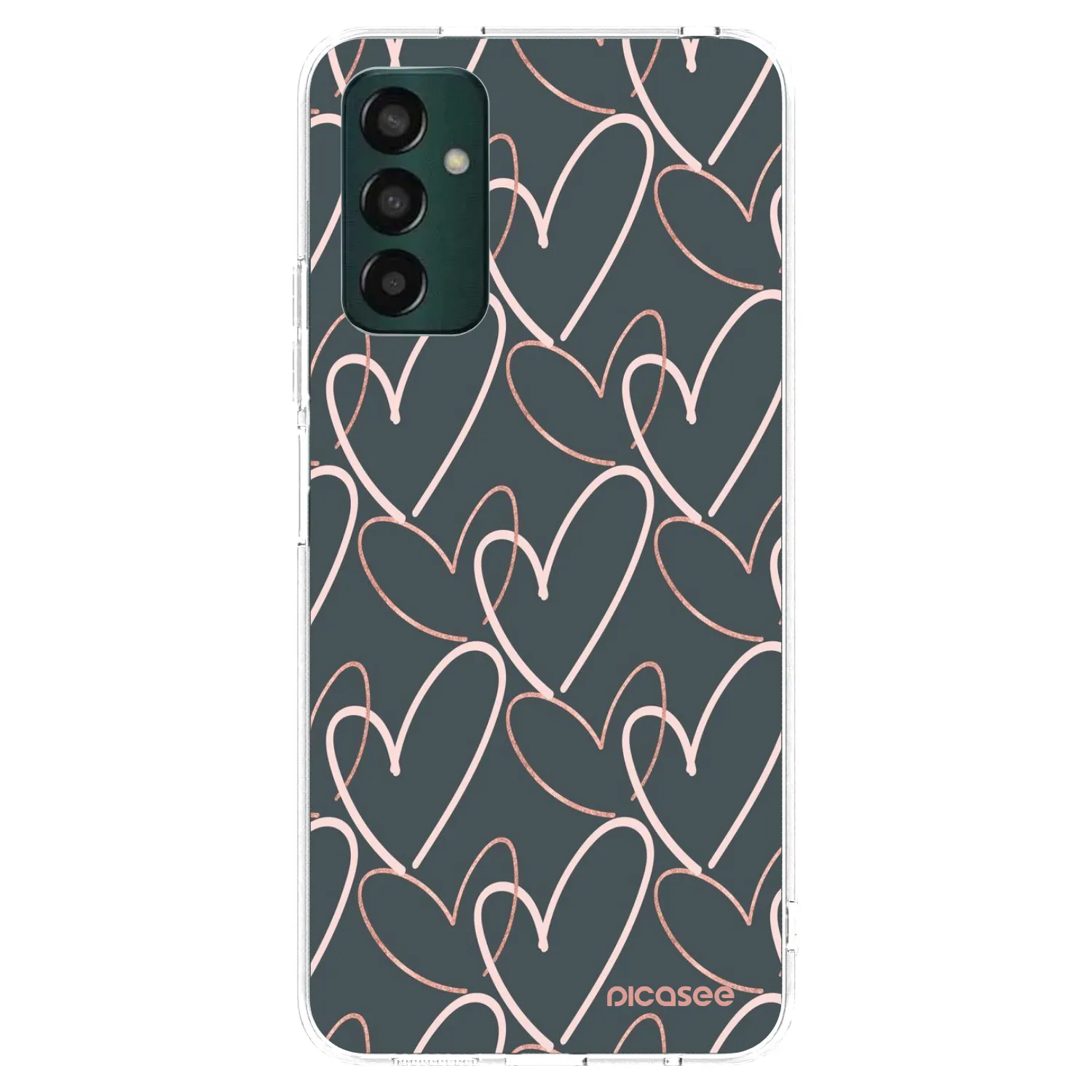 Picasee husă transparentă din silicon pentru Samsung Galaxy M13 M135F - Lots of love
