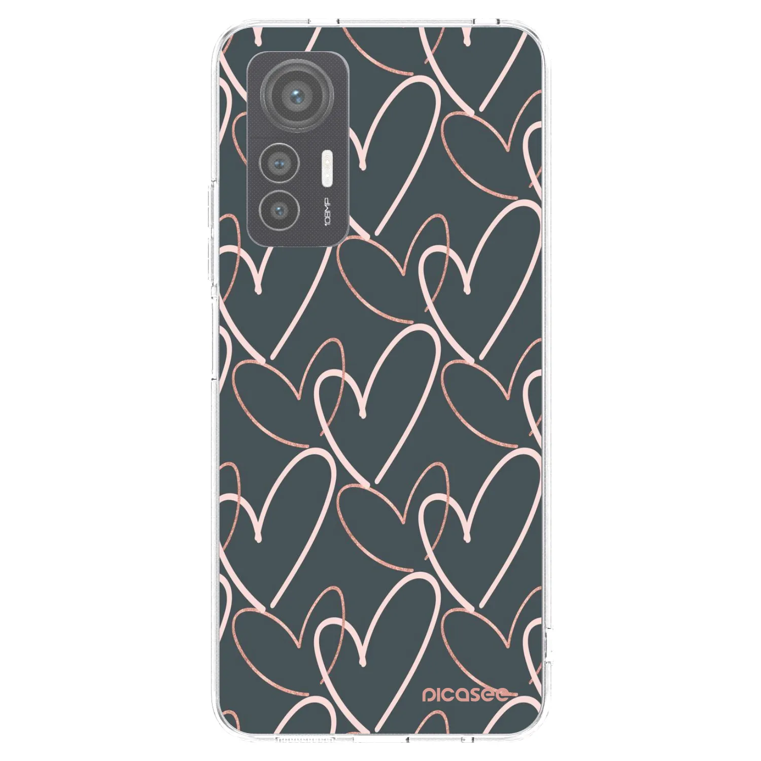 Picasee husă transparentă din silicon pentru Xiaomi 12 Lite - Lots of love