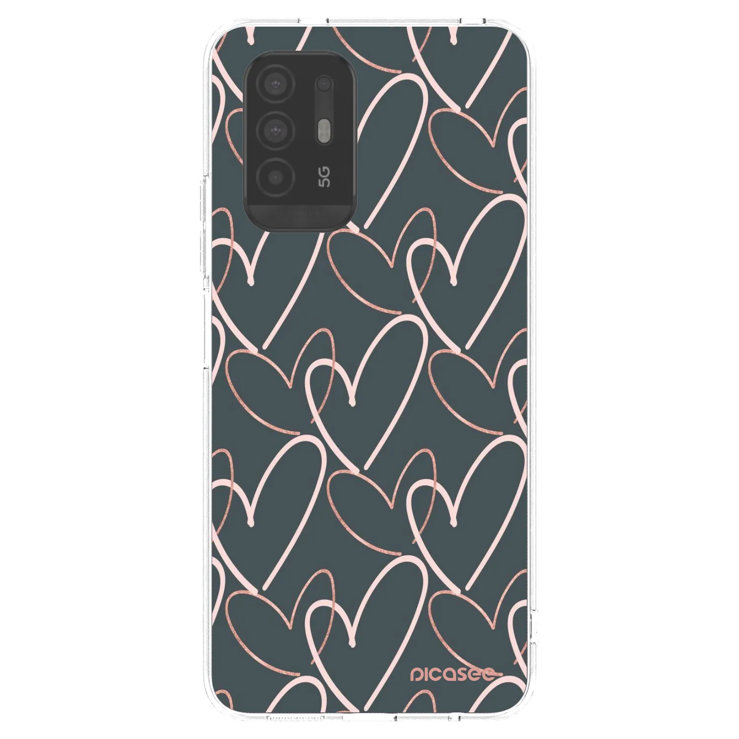 Picasee husă transparentă din silicon pentru OPPO A94 5G - Lots of love