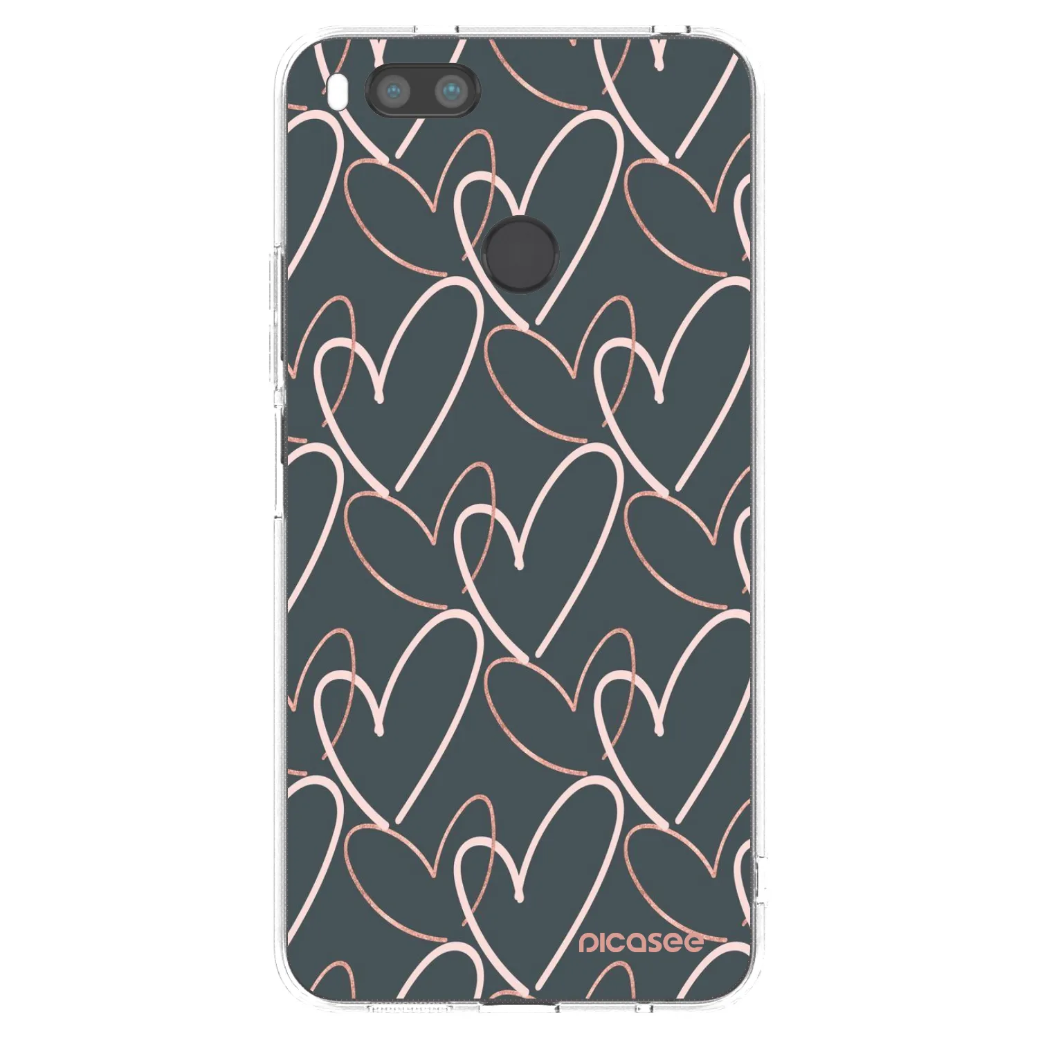 Picasee husă transparentă din silicon pentru Xiaomi Redmi A1 - Lots of love