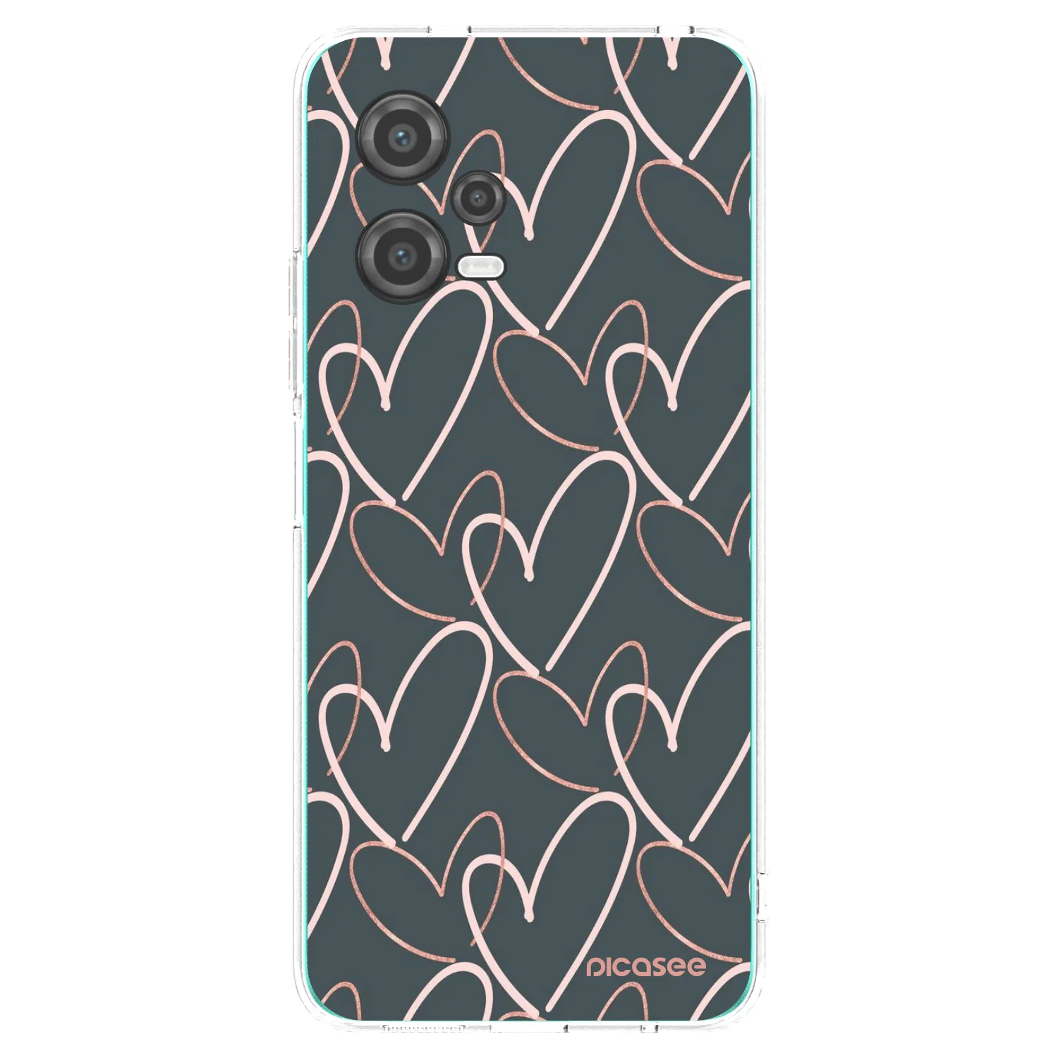 Picasee husă transparentă din silicon pentru Xiaomi Poco X5 - Lots of love