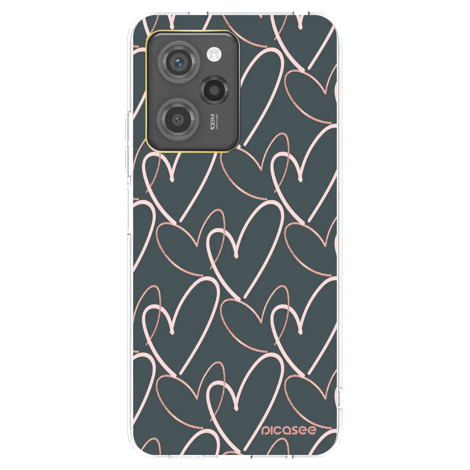 Picasee husă transparentă din silicon pentru Xiaomi Poco X5 Pro - Lots of love