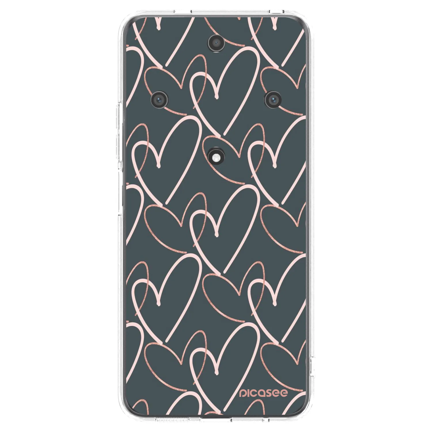 Picasee husă transparentă din silicon pentru Honor Magic5 Lite 5G - Lots of love